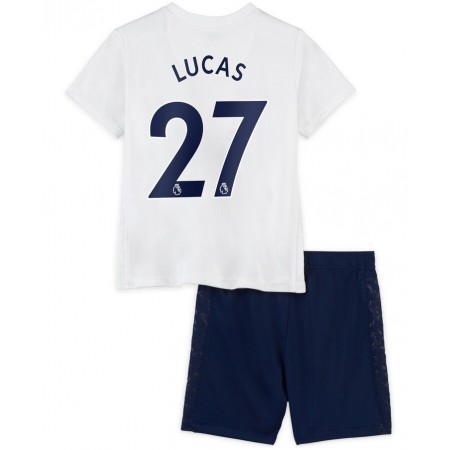 Billiga Fotbollströjor Tottenham Hotspur Lucas Moura 27 Barn Hemma tröja 2021/22 Kortärmad